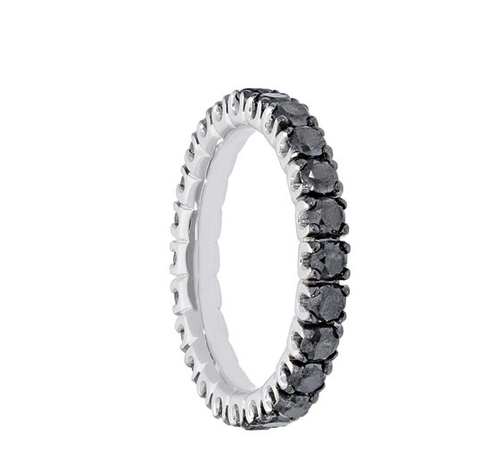 Anello Gazzola Gioielli in Oro bianco Diamante Black 1.52 Ct BBI1105KB16 - BBI1105KB16